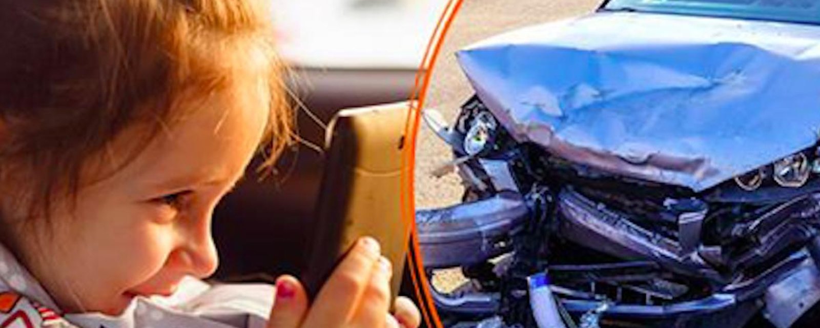 Une mère a prêté sa tablette à sa fillette pendant une balade en voiture et elle l'a regretté amèrement.