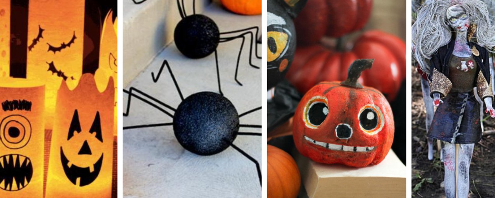 14 magnifiques décorations d'Halloween à fabriquer soi-même 