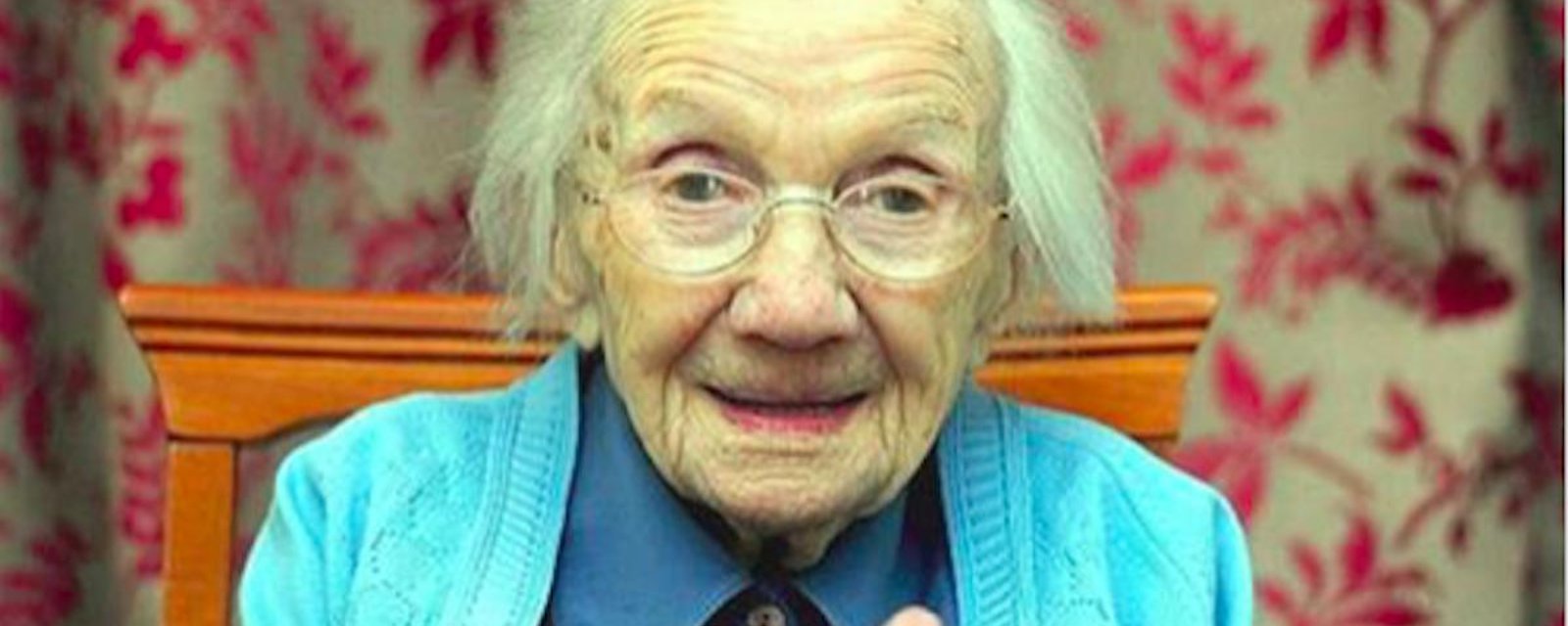 Une femme de 109 ans affirme que le secret de la longévité est d'éviter les hommes!