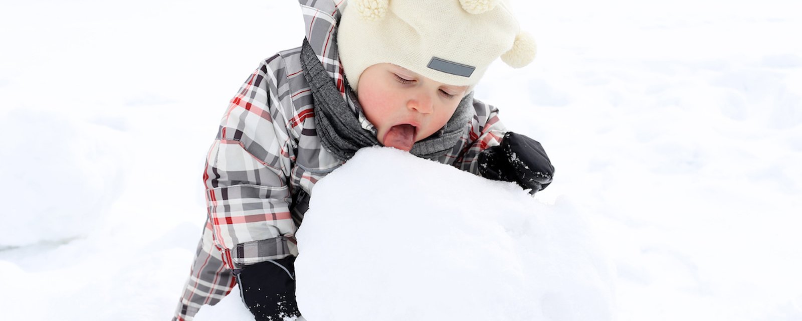 La science nous autorise à manger de la neige!
