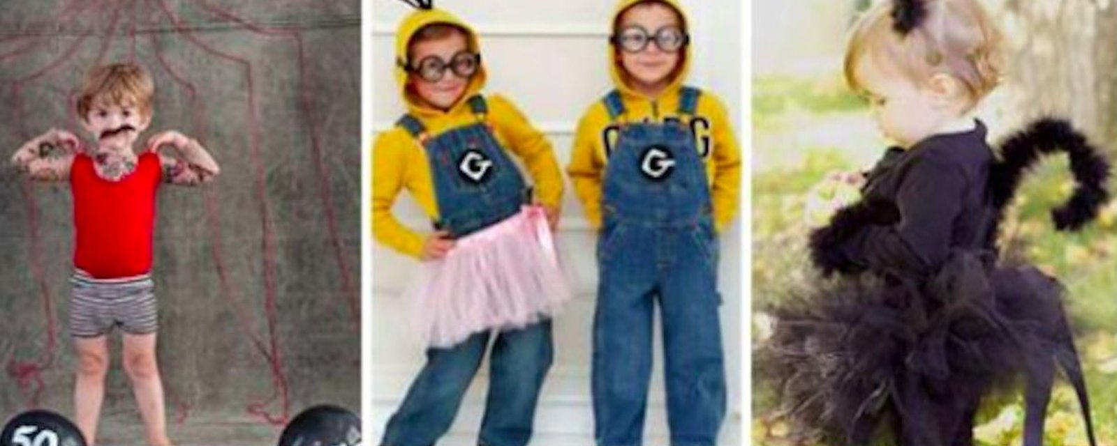 15 idées de déguisements d'Halloween à faire soi-même pour les enfants!