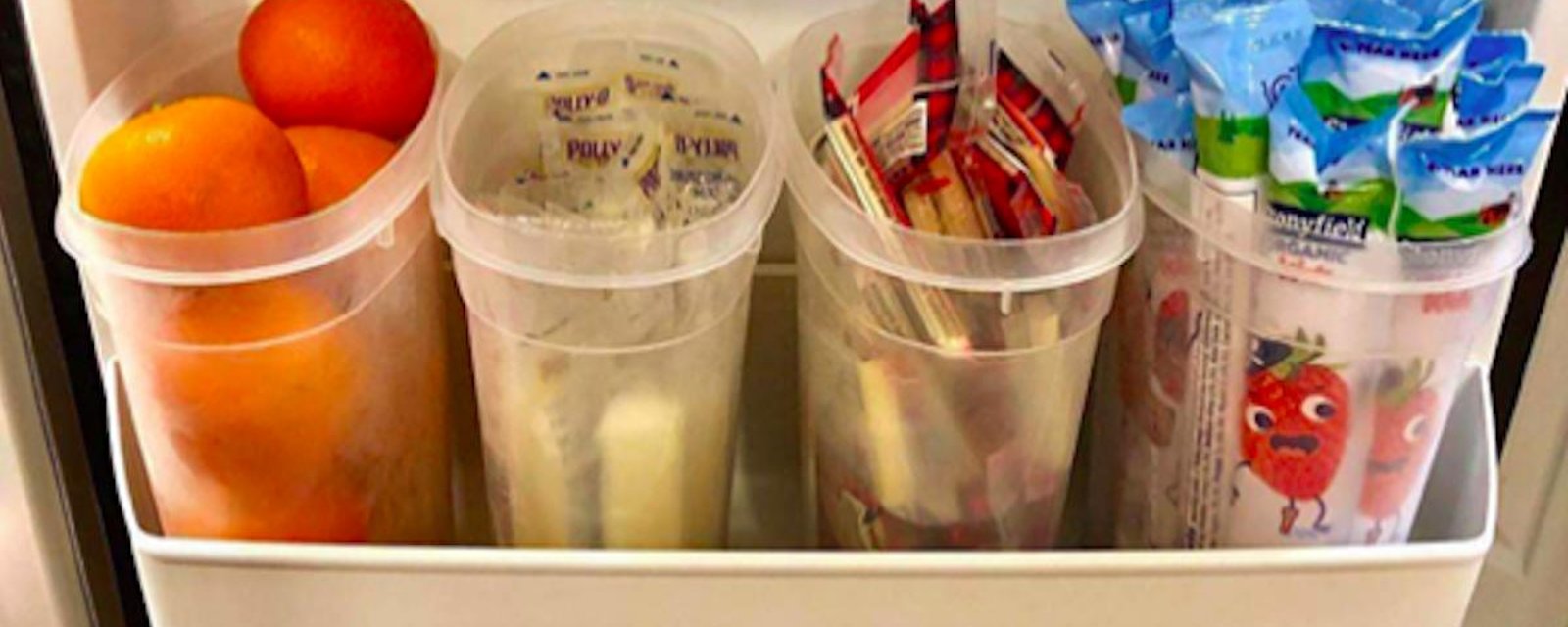 Pour que ses enfants mangent sainement et de façon autonome, cette mère leur a installé un « libre-service » dans le frigo