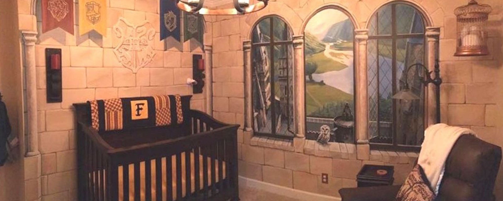 Ces parents ont créé une chambre Harry Potter pour leur bébé