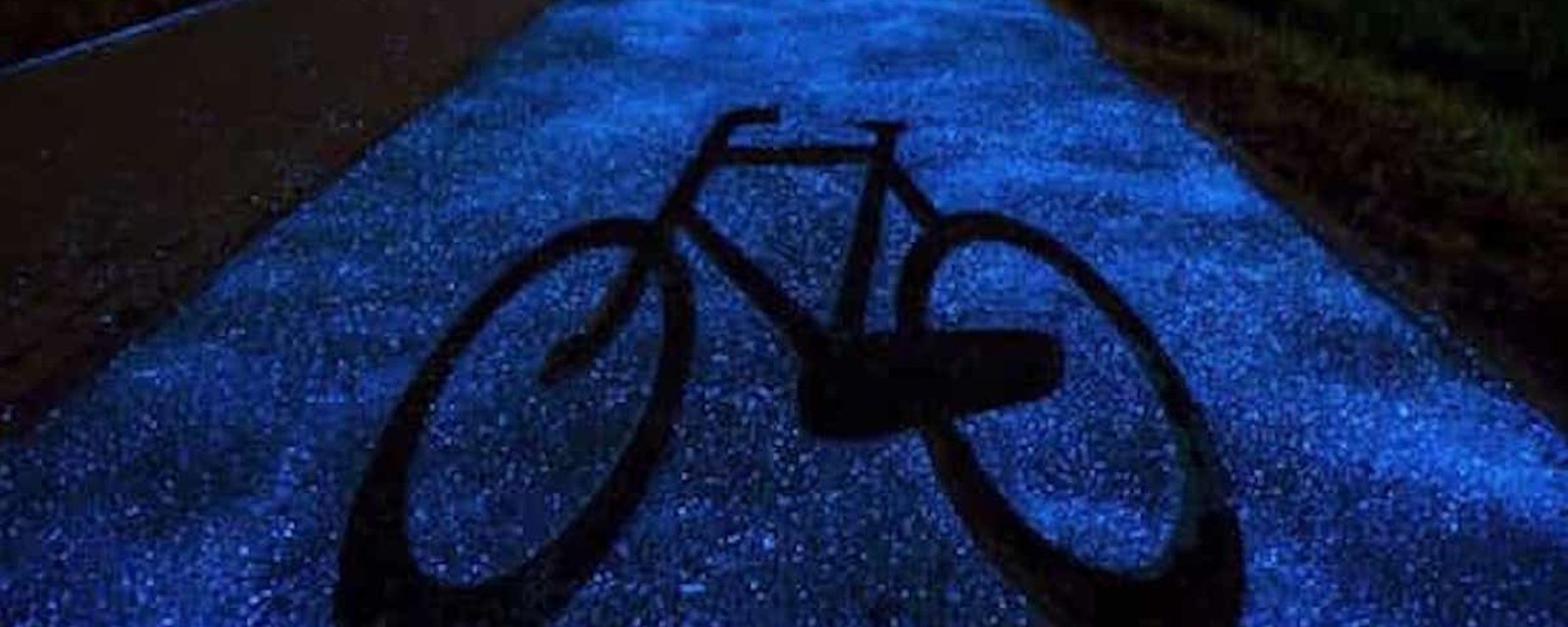 Les pistes cyclables qui s'illuminent dans le noir: une idée qui fait son chemin!
