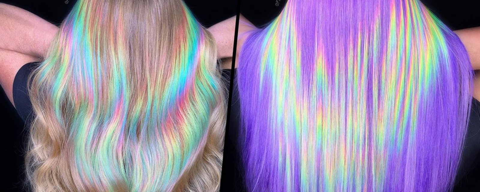 La prochaine tendance capillaire pour 2020: les cheveux holographiques! 