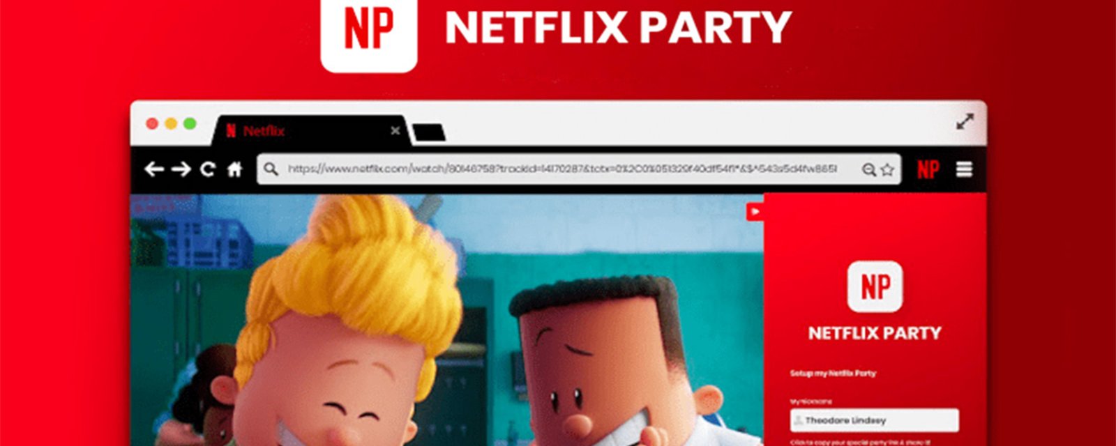 Confinement dû au coronavirus: l’application Netflix Party permet de regarder un film en gang 