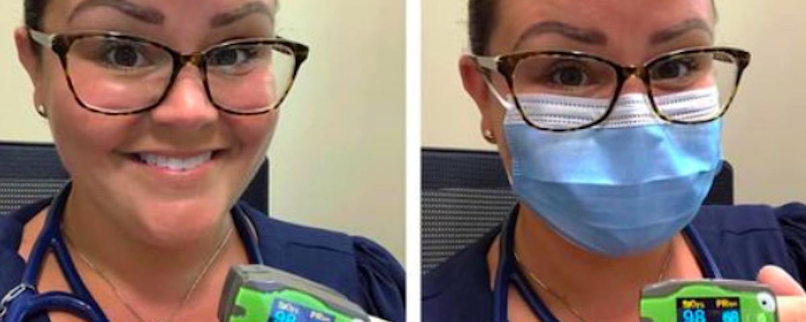 Un médecin mène une expérience pour montrer comment le port de masques affecte notre corps