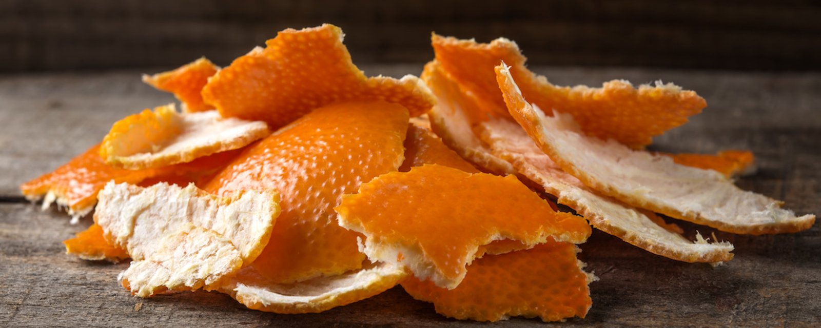12 façons de récupérer des pelures d'orange