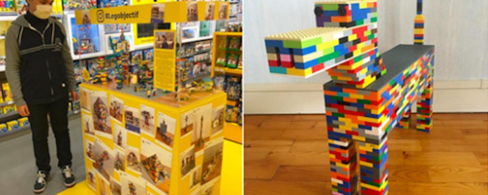 Un ado non-voyant attire l'attention avec ses créations en LEGO