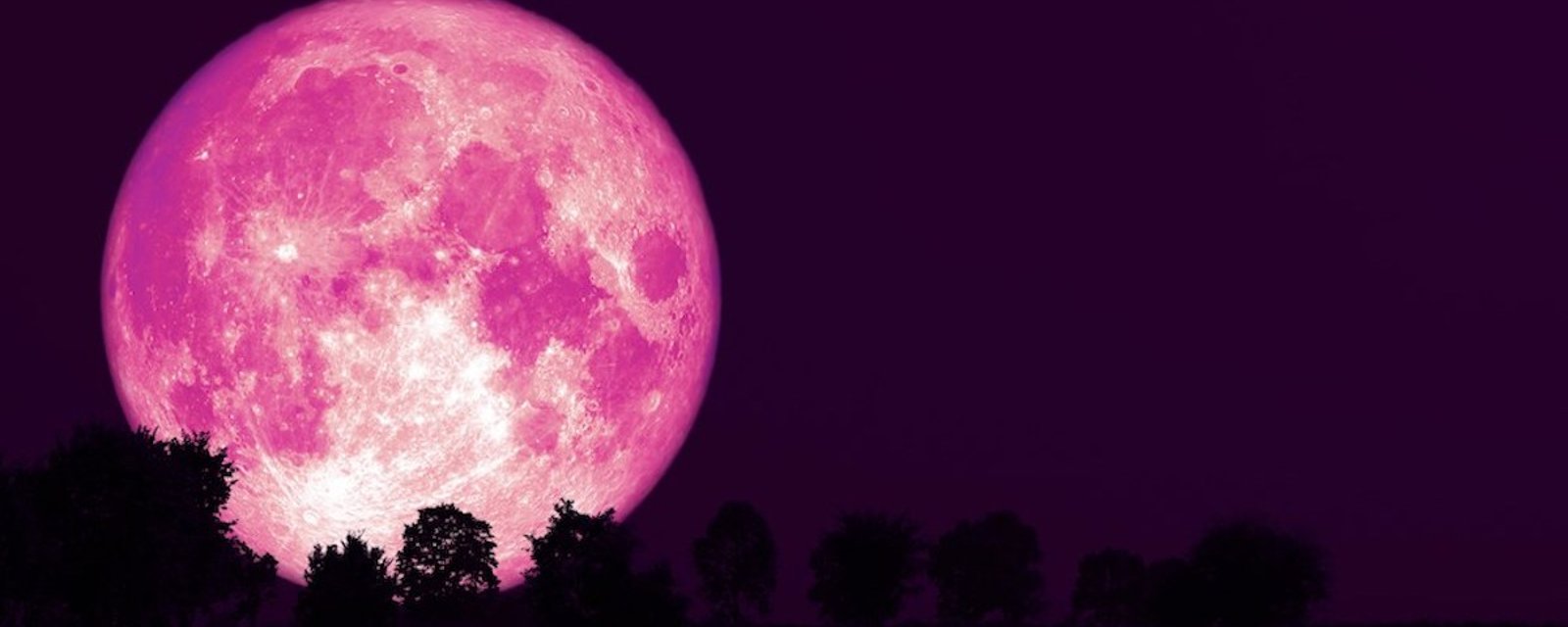 Dans la nuit du 26 au 27 avril, on pourra admirer une super lune rose