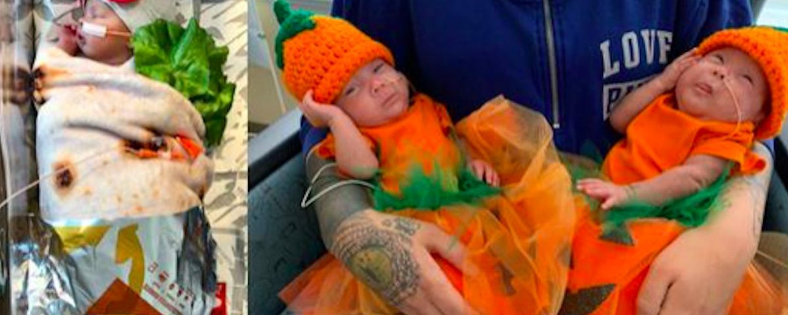 Des hôpitaux ont déguisé les petits bébés pour Halloween et c’est simplement adorable