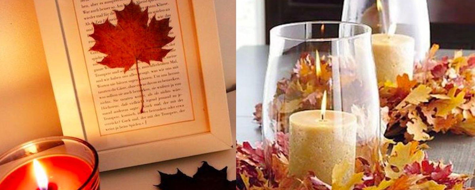 18 décorations qui mettent en vedette les feuilles d'automne