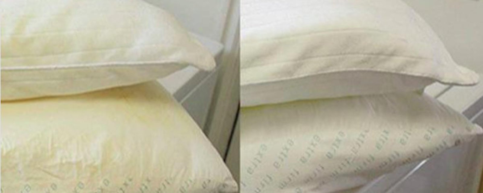 3 manières faciles et efficaces de blanchir des oreillers