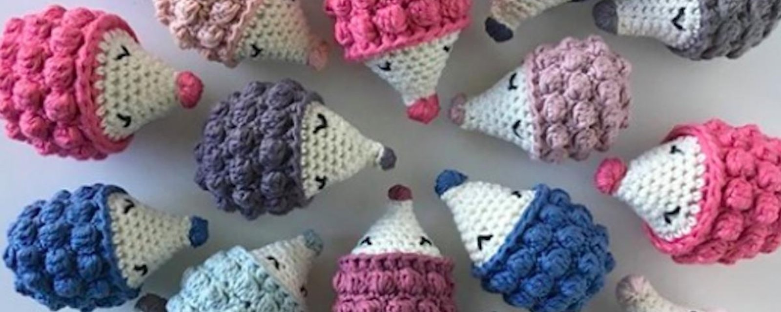 Projet tricot: de mignons petits hérissons