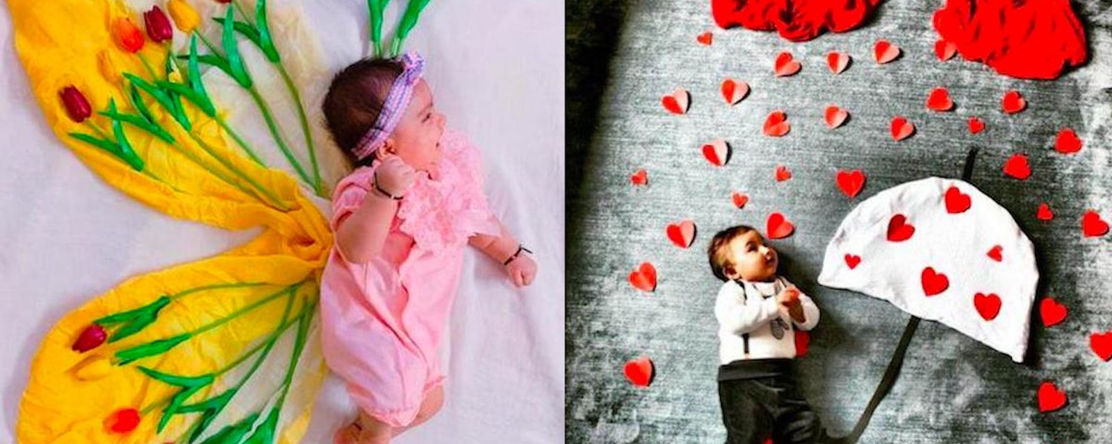 11 magnifiques idées pour des photos de bébé originales