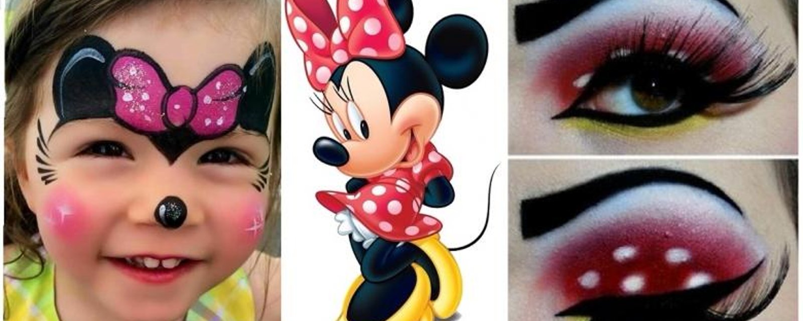 10 maquillages de Minnie Mouse pour l'Halloween! Des idées pour petites et grandes! 