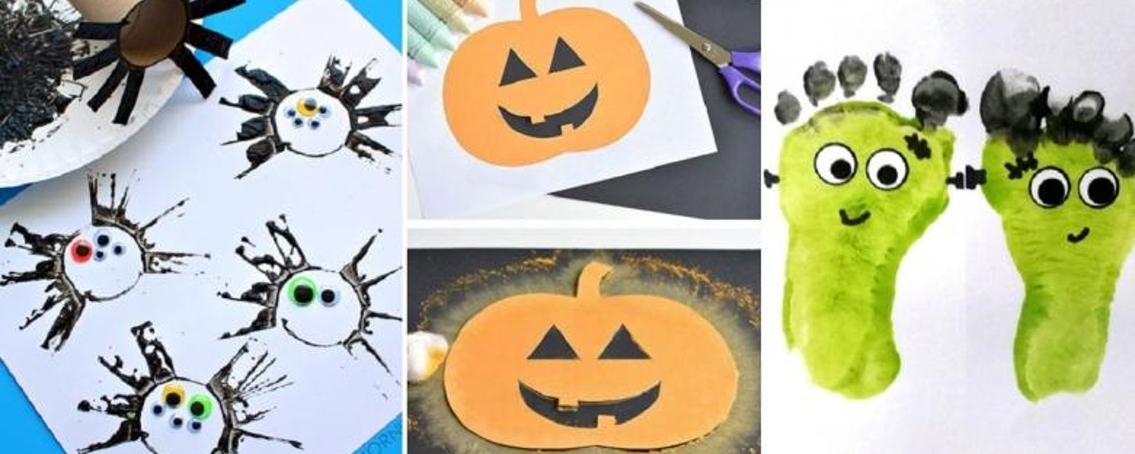 10 Nouveaux bricolages d'Halloween à faire avec les enfants! 