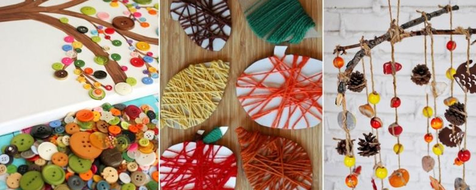 8 Nouveaux très beaux bricolages à faire avec les enfants, pour célébrer les belles couleurs de l'automne! 