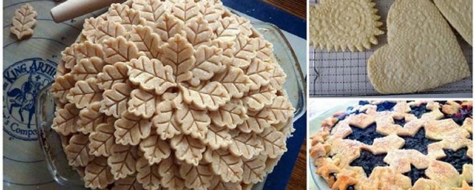 Des idées de décoration de pâte qui rendront vos tartes encore plus appétissantes! 