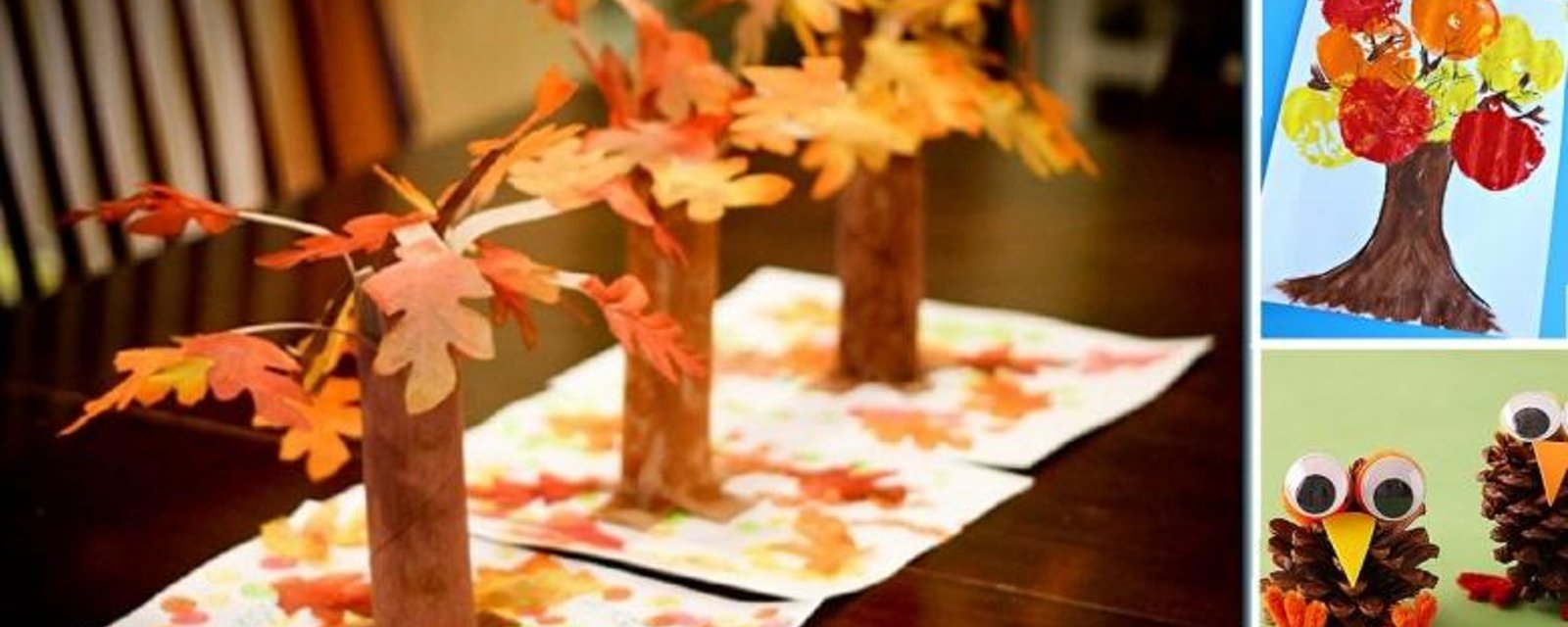 8 petits bricolages d'automne à faire avec les enfants! 