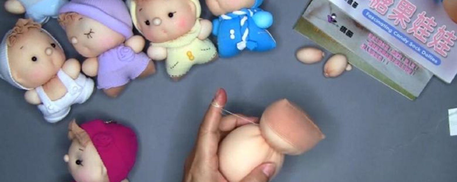Une technique intéressante pour fabriquer de magnifiques et adorables poupées!! 
