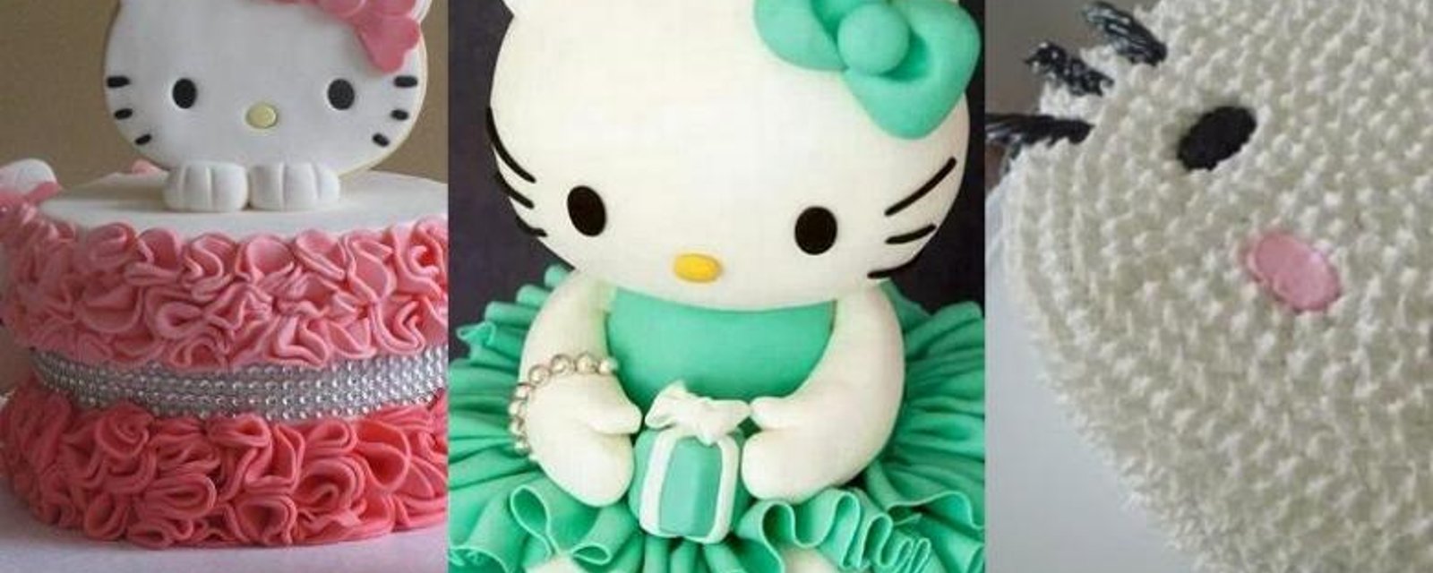 12 gâteaux d'Hello Kitty! 