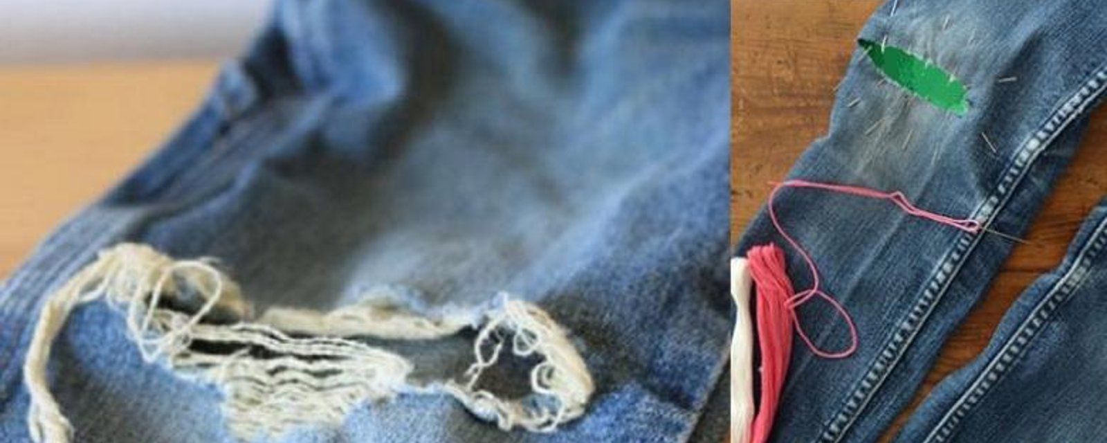 Des patches amusantes pour les jeans troués! 10 modèles à voir!
