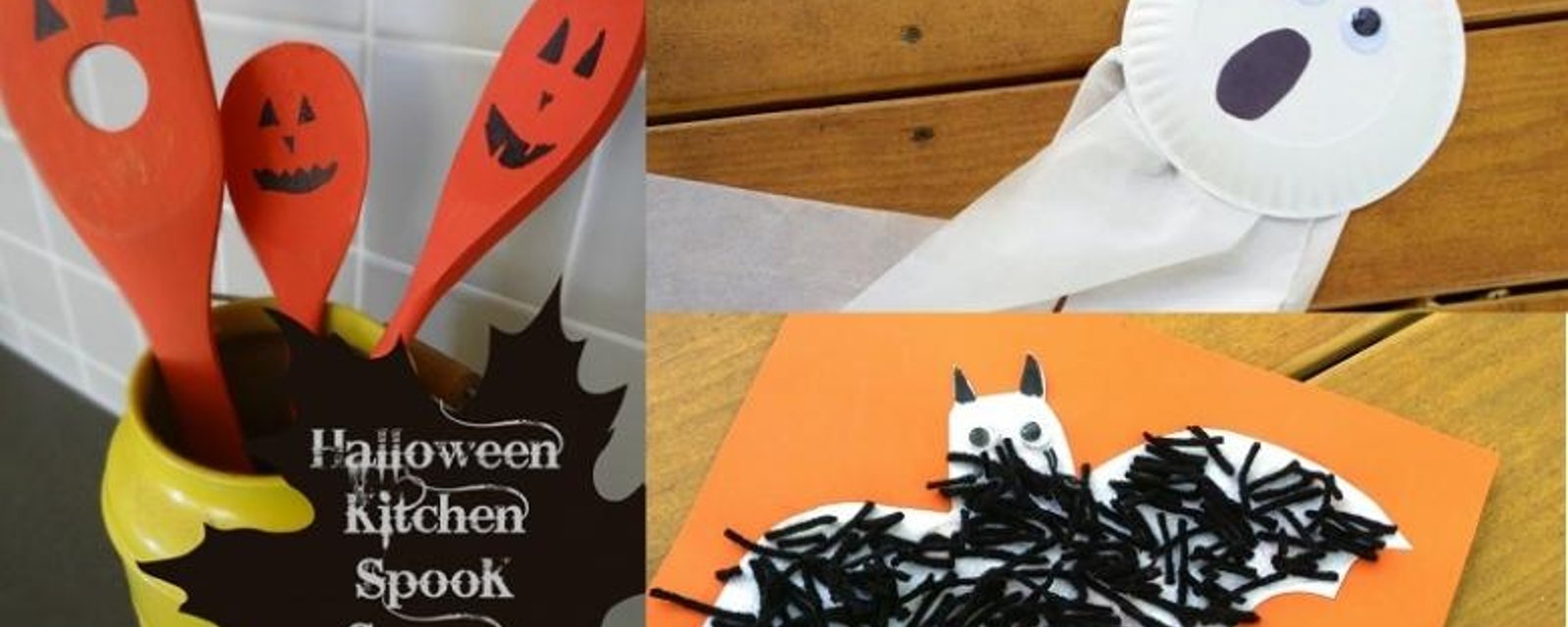 10 bricolages d'Halloween pour les petits en garderie! 
