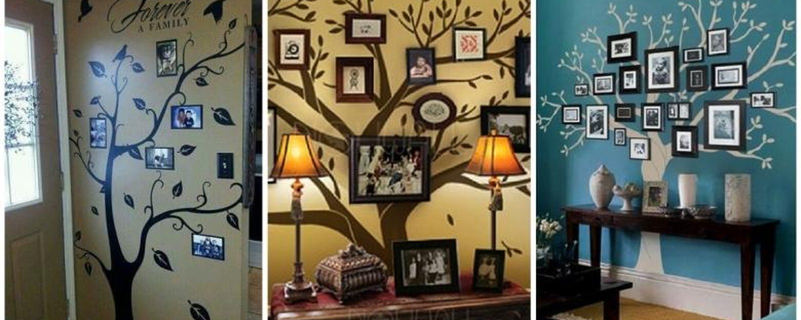 Voici les 20 plus beaux arbres de famille! Une décoration qui se démarque! 