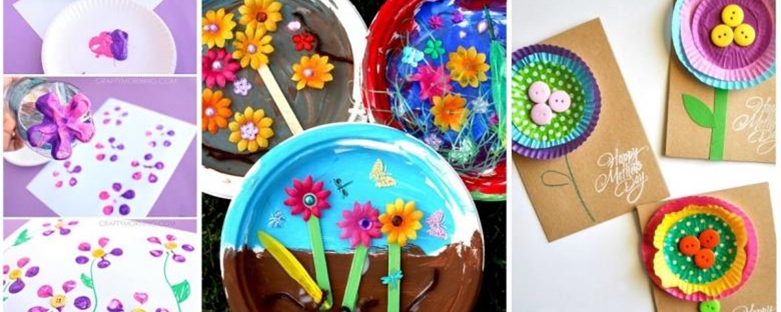 13 Adorables bricolages à faire avec les enfants, pour célébrer l'arrivé du printemps! 2e partie! 