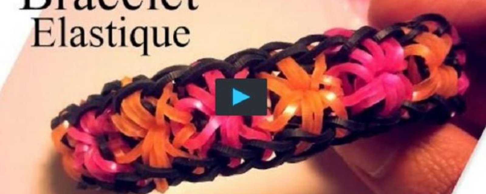 Comment fabriquer un bracelet élastique sans loom! 