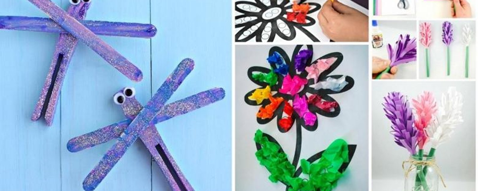 10 Adorables bricolages à faire avec les enfants pour célébrer les couleurs de l'été! 