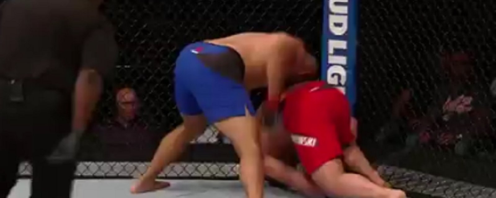 VIDÉO: Un récent K.O. brutal de l'UFC en seulement 14 secondes!