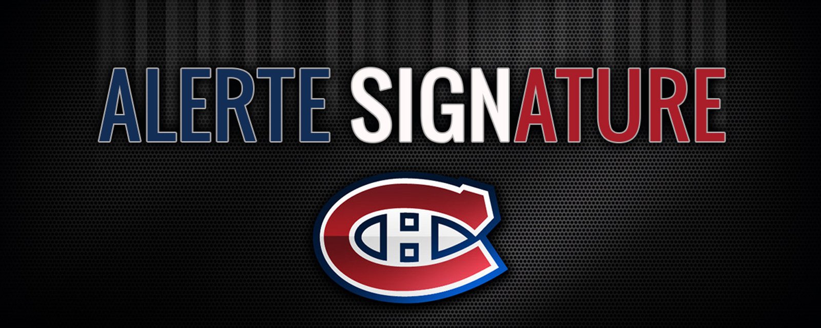 Surprenante signature à Montréal!