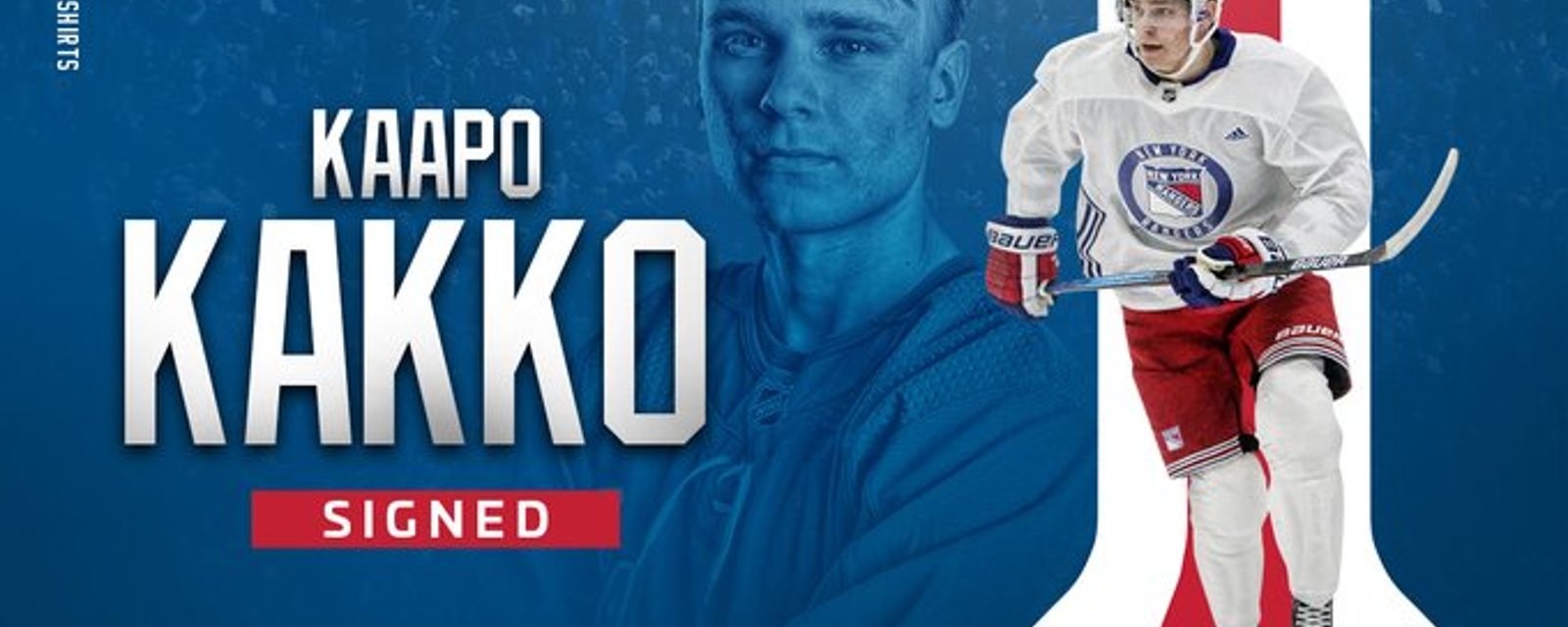 Les Rangers annoncent la signature de Kaapo Kakko!