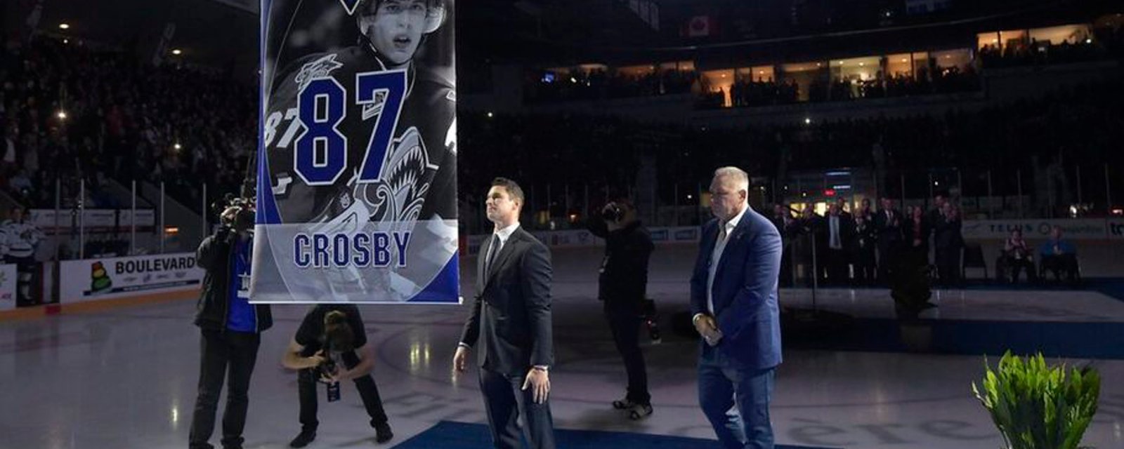 Une pétition circule pour que Sidney Crosby ait une rue à son nom à Rimouski