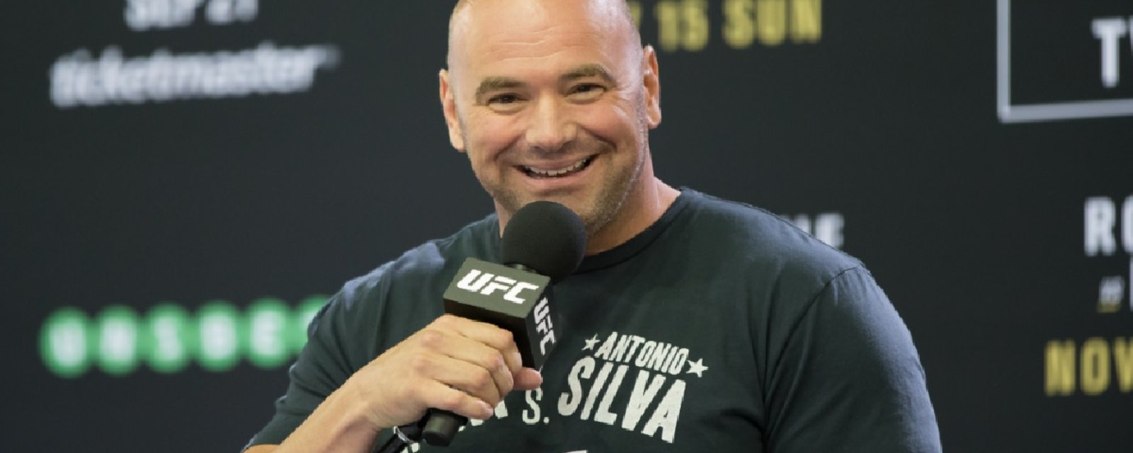 Dana White forcé d'annuler le prochain gala de la UFC