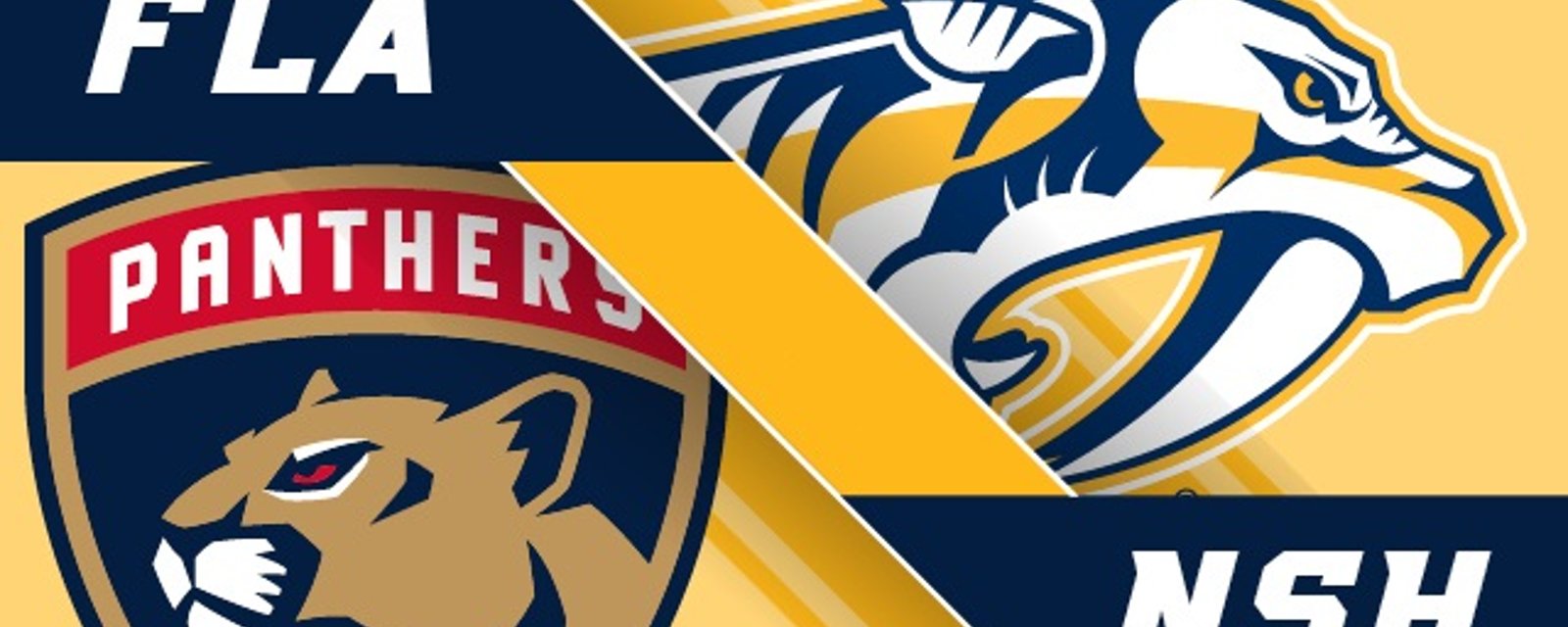 Les Panthers et les Predators modifient leur logo