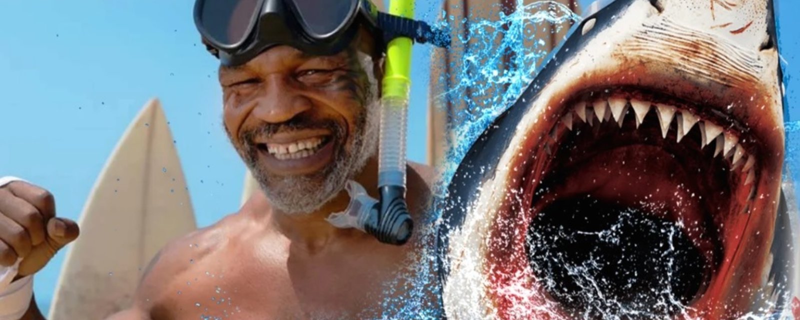 Mike Tyson se battra contre... Un requin!