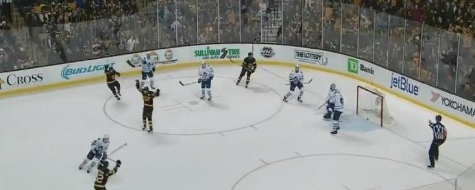Marchand with late heroics tonight!!