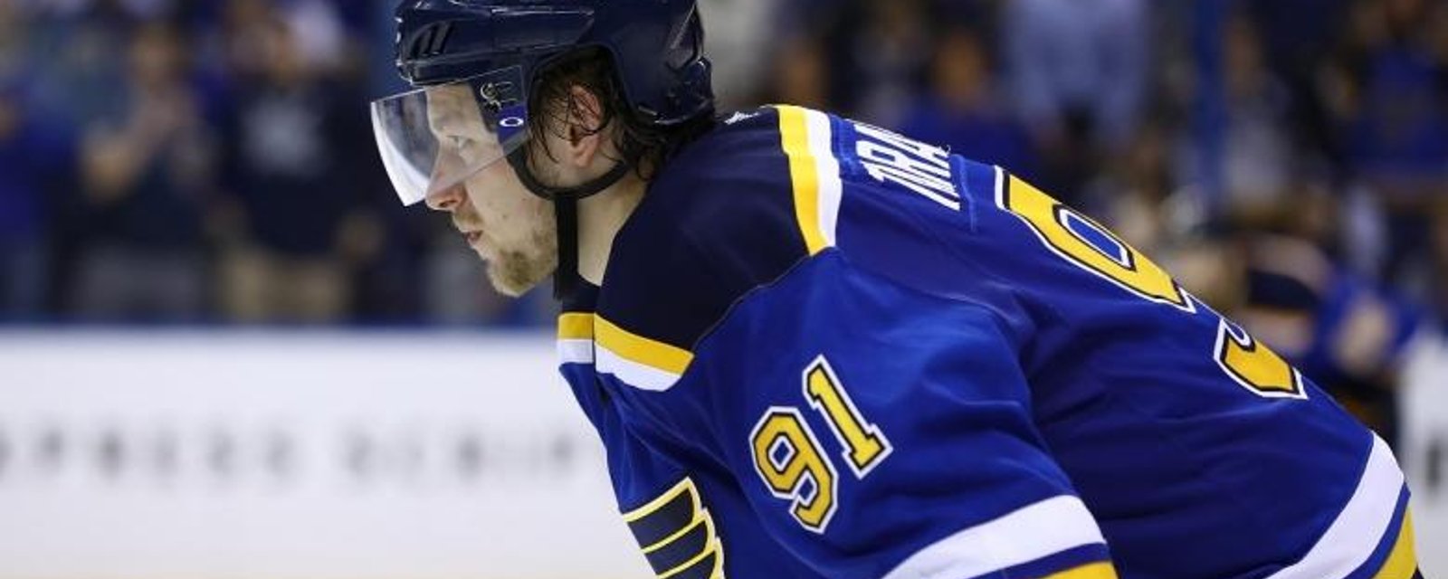 Tarasenko gets called out by his coach amidst rumors of unhappyness between two sides.