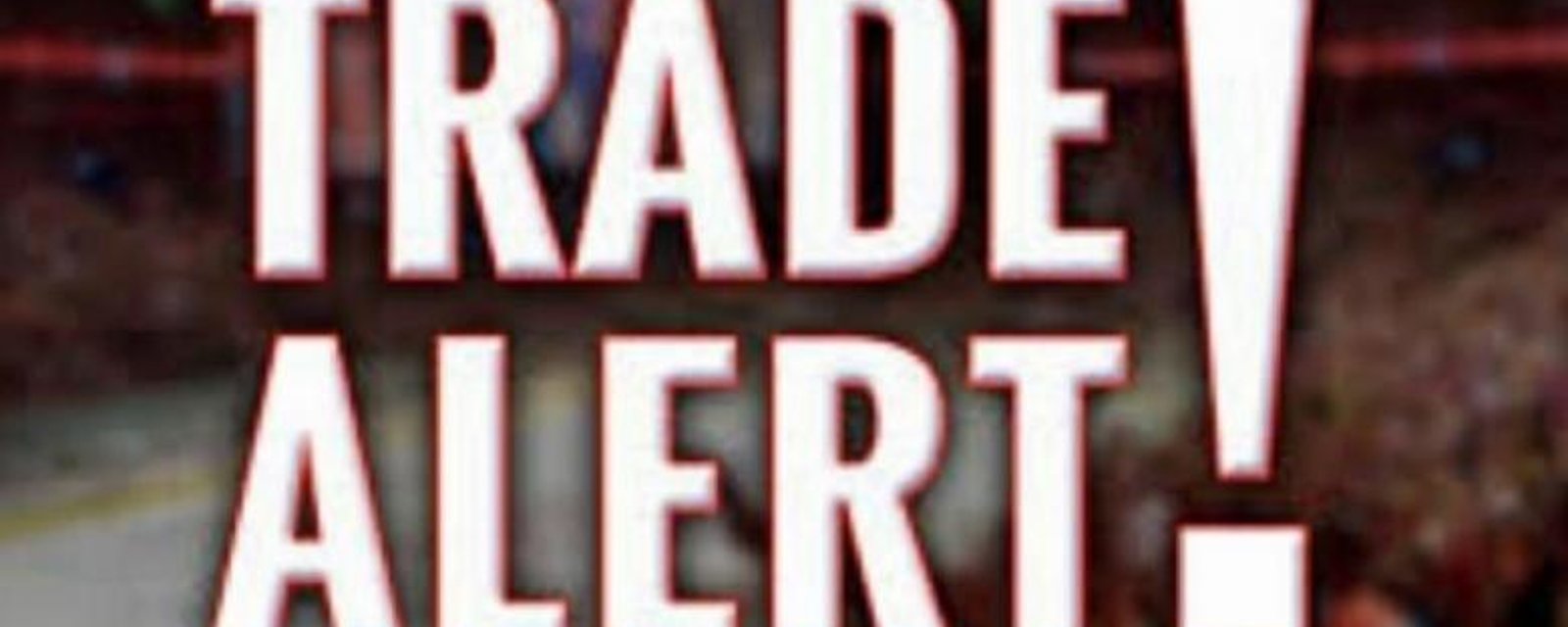 Breaking: NHL team announces minor trade.