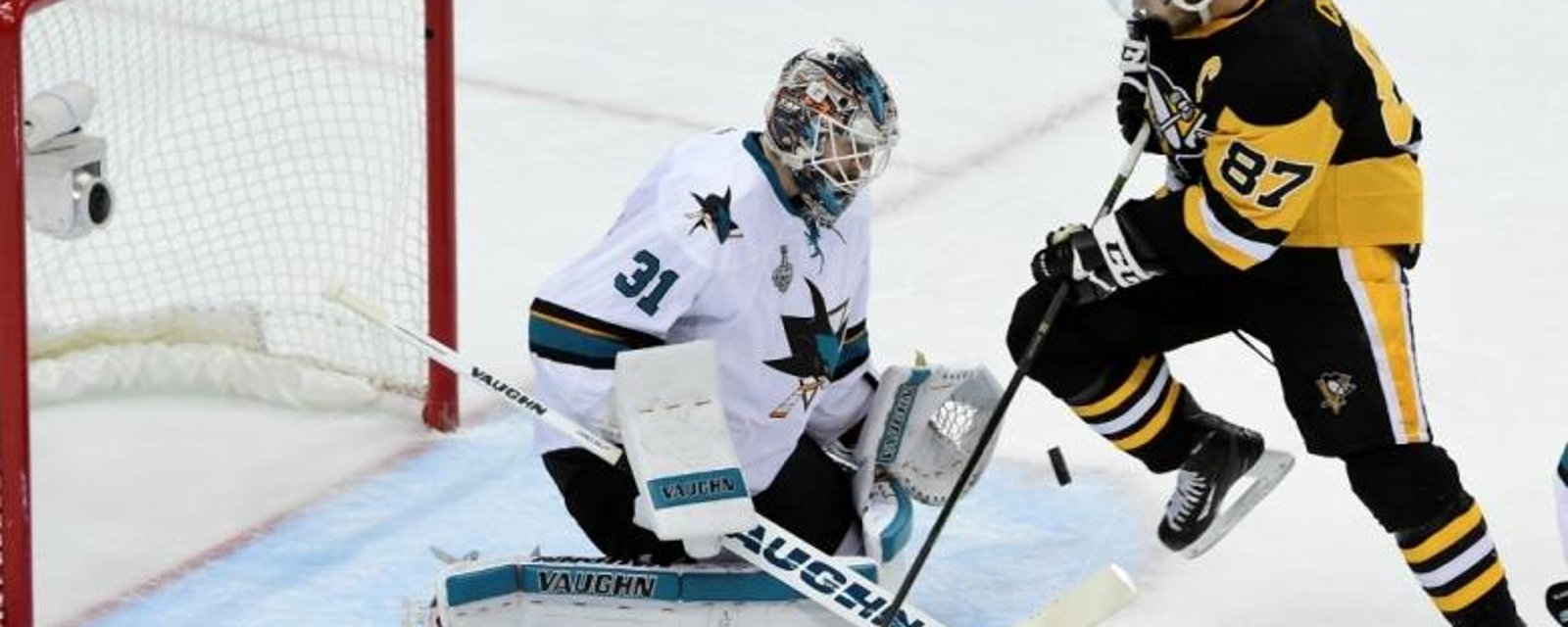 Martin Jones' incredible saves are keeping the Sharks alive.