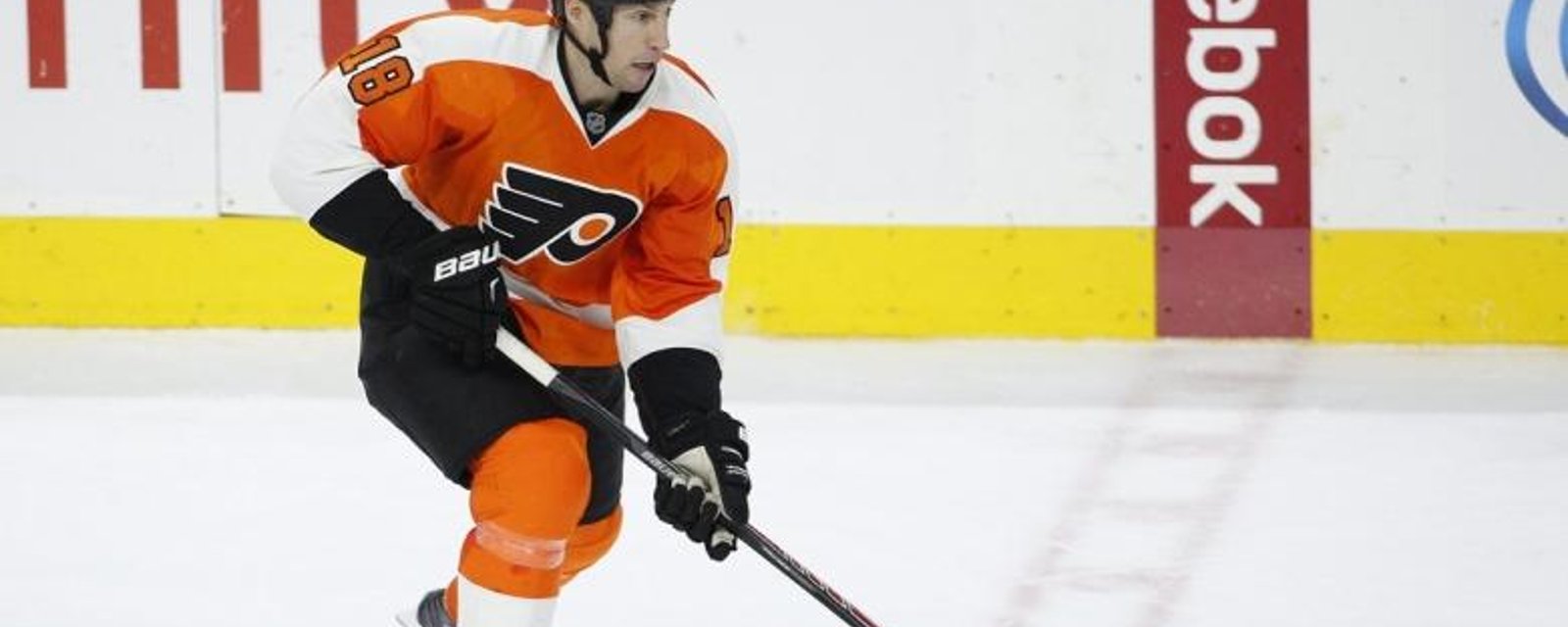 R.J. Umburger sends message to Flyers fans on his way out.
