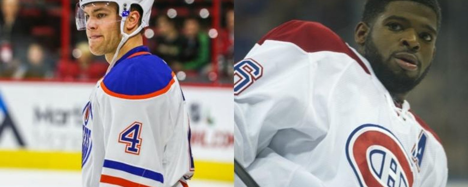 Report: The Oilers could have acquired Subban without giving up Taylor Hall.
