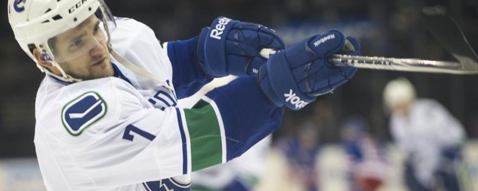 Breaking: Flames sign troubled Canucks forward to short-term deal.