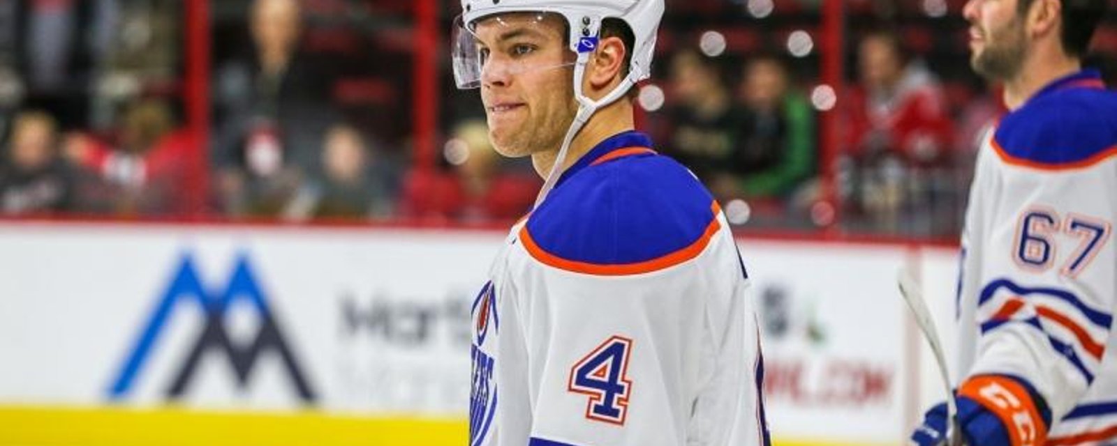Taylor Hall explains the motivation behind his new number.