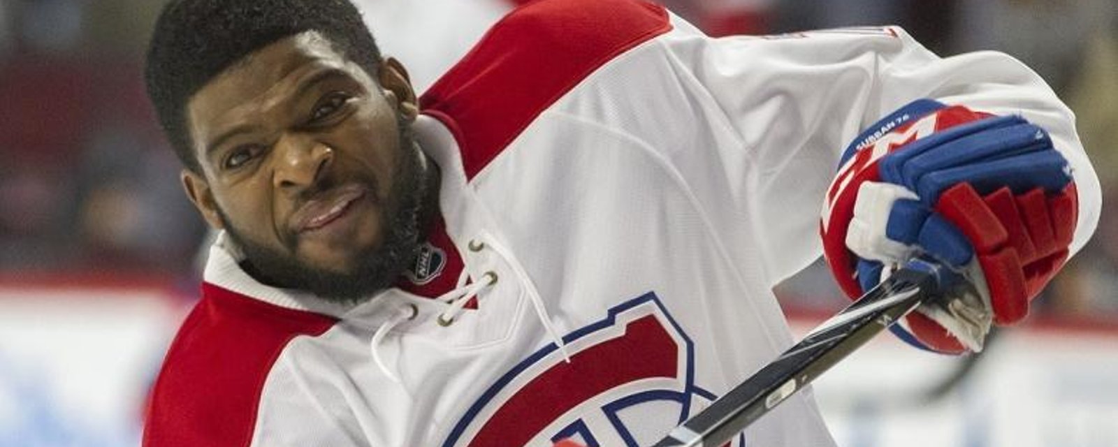Breaking: Source confirms ugly rumors involving the Canadiens that surfaced yesterday.