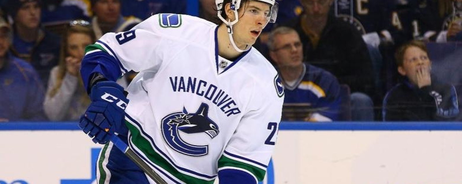 Report: Canucks a pair of young players to short term deals.
