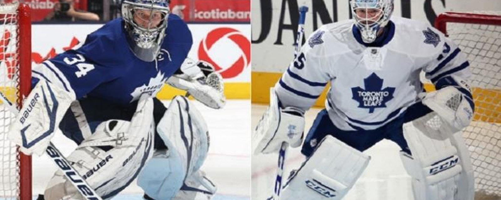 Goaltending controversy in Toronto once again.